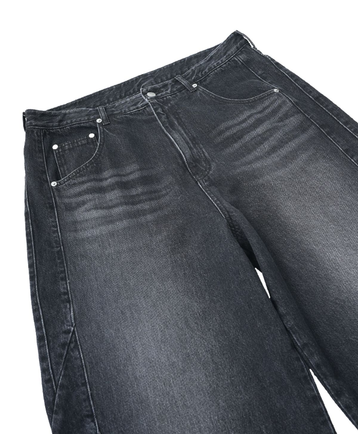 씨비전 바이 씨에스씨(CIVISION BY CSC) JAPANESE PANELED DENIM PANTS