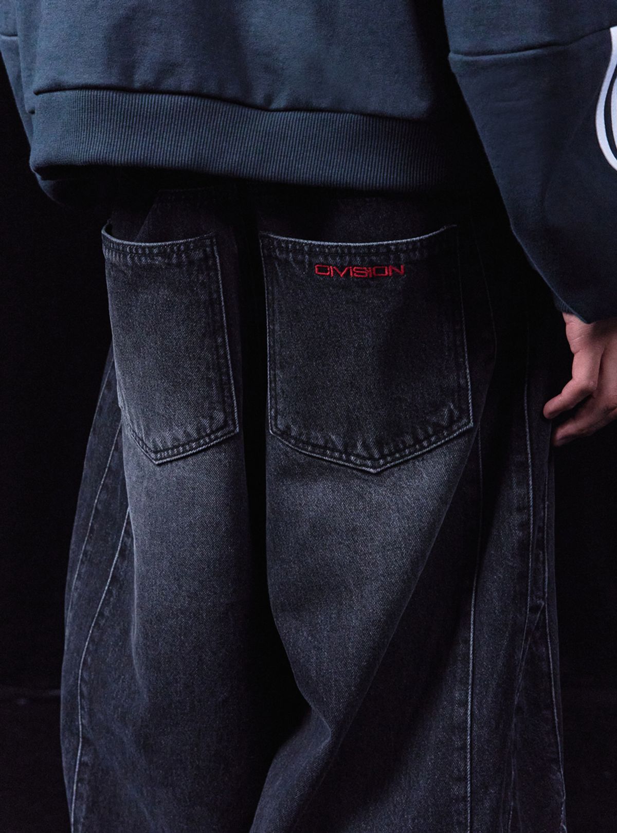 씨비전 바이 씨에스씨(CIVISION BY CSC) JAPANESE PANELED DENIM PANTS