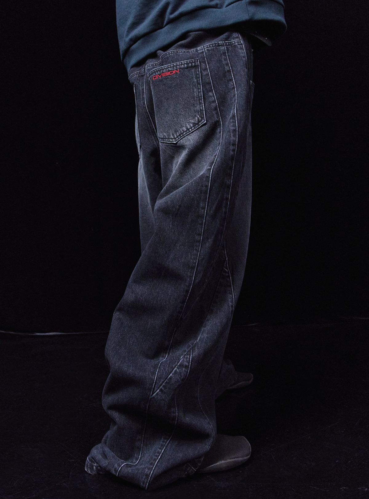 씨비전 바이 씨에스씨(CIVISION BY CSC) JAPANESE PANELED DENIM PANTS