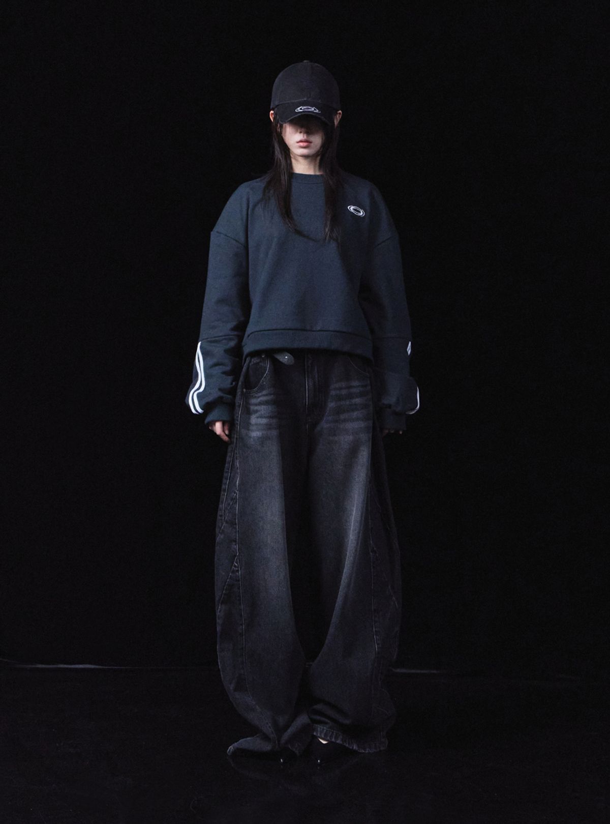 씨비전 바이 씨에스씨(CIVISION BY CSC) JAPANESE PANELED DENIM PANTS