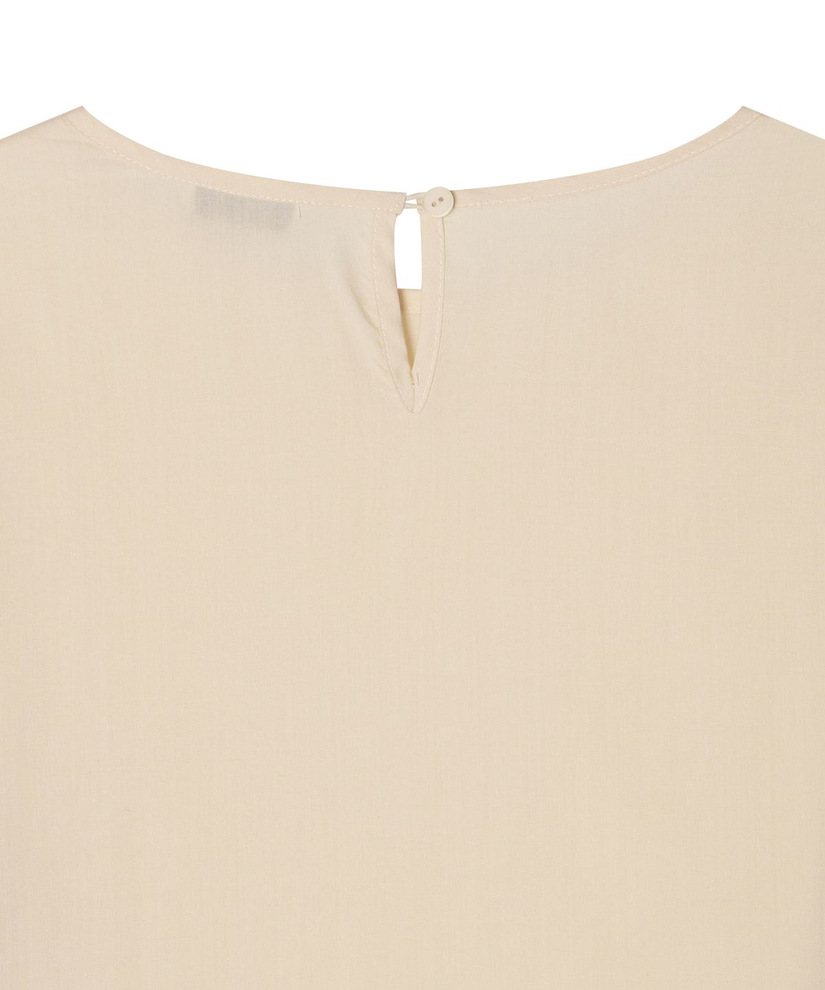 벨르(VELLE) Drape Blouse_Beige