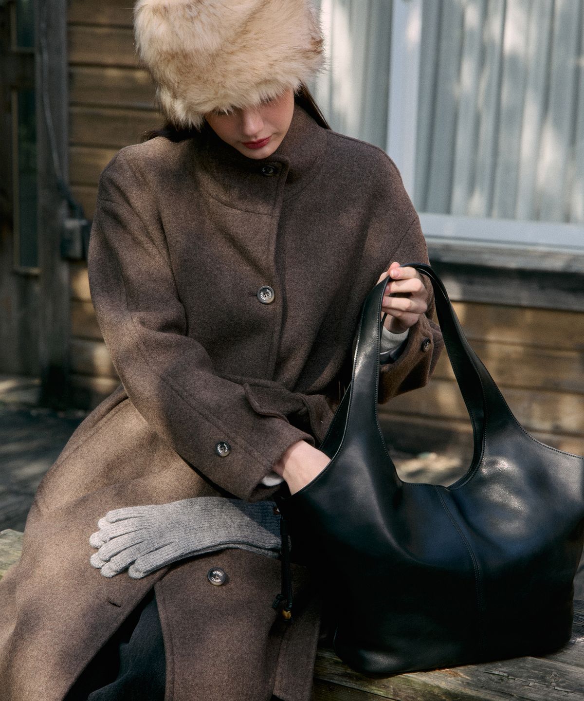 르메메(LEMEME) Sac Mila Black