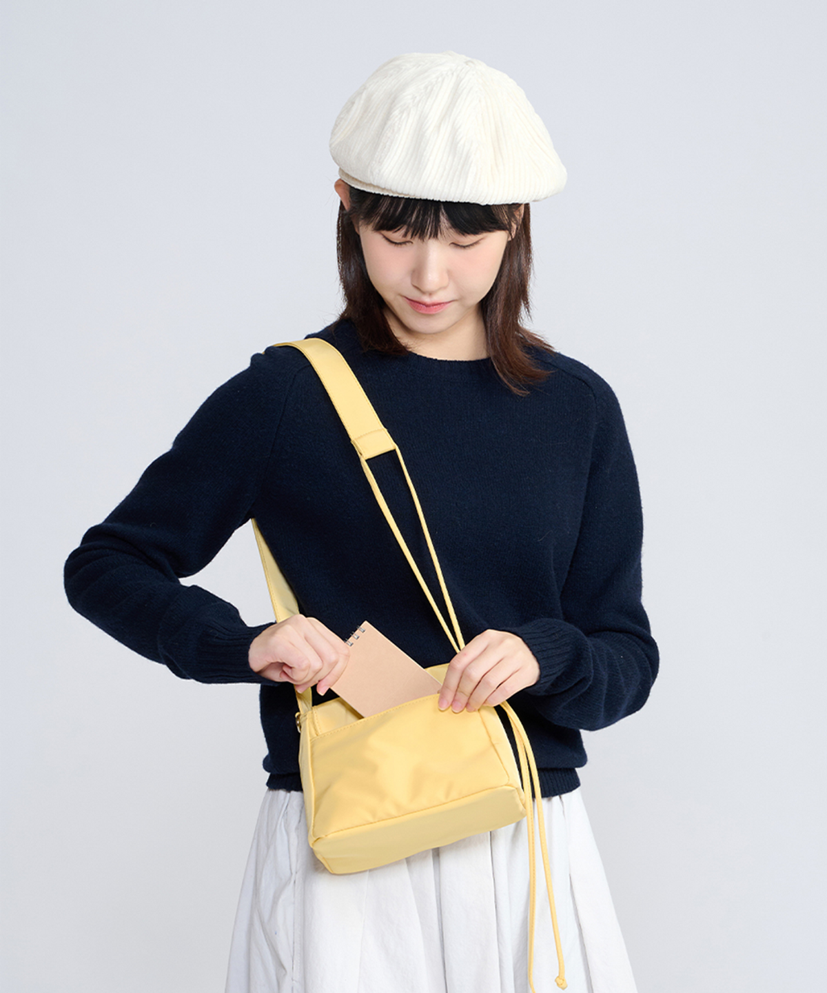 아이띵소(ITHINKSO) TIDY MINI FLAP SHOULDER X CROSS 타이디 미니플랩 숄더크로스