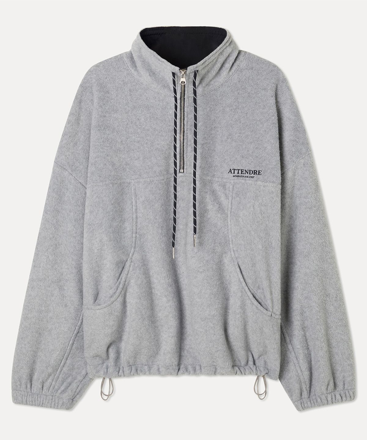 미쏘(MIXXO) 배색 아노락_MIWJMG147C