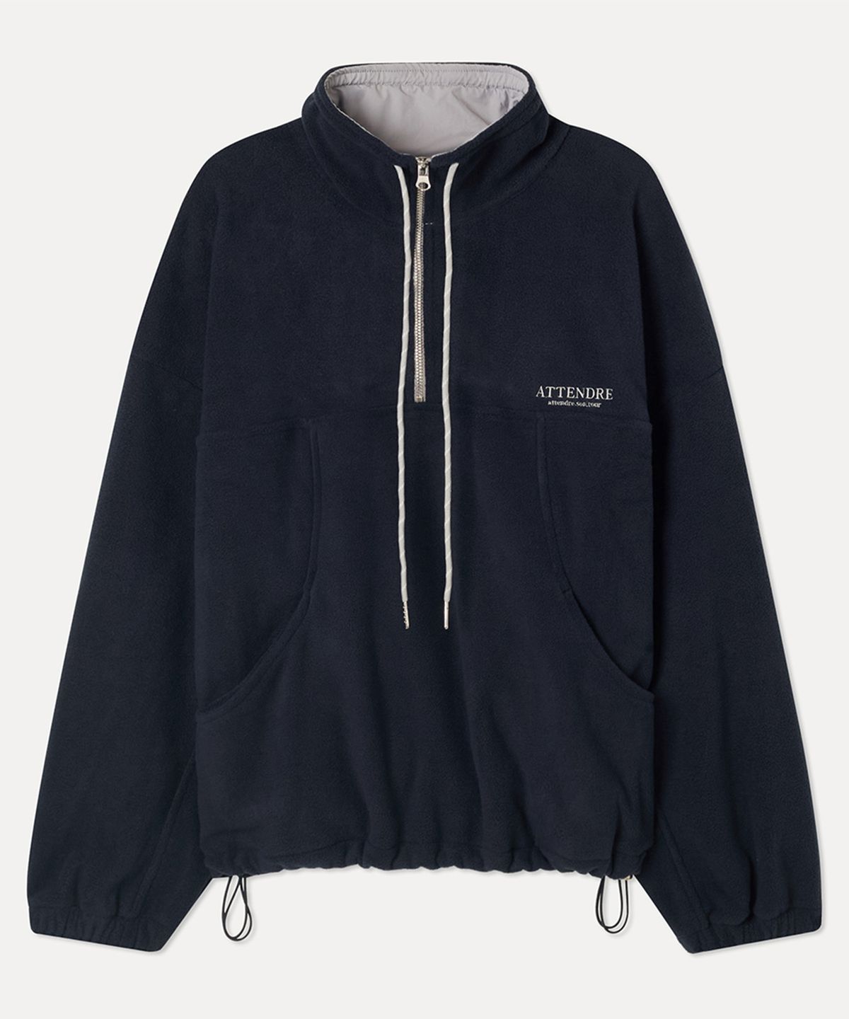 미쏘(MIXXO) 배색 아노락_MIWJMG147C