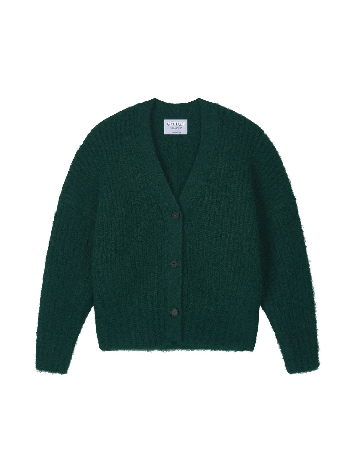 오드프레젠트(ODDPRESENT) Grain Knit Cardigan