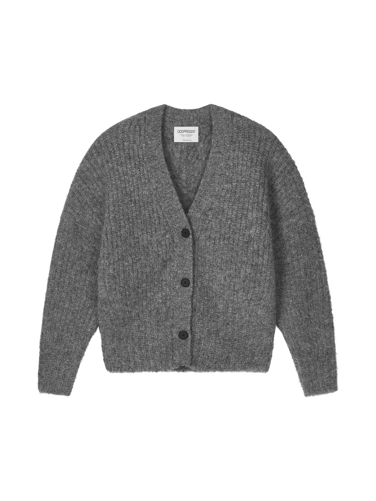 오드프레젠트(ODDPRESENT) Grain Knit Cardigan