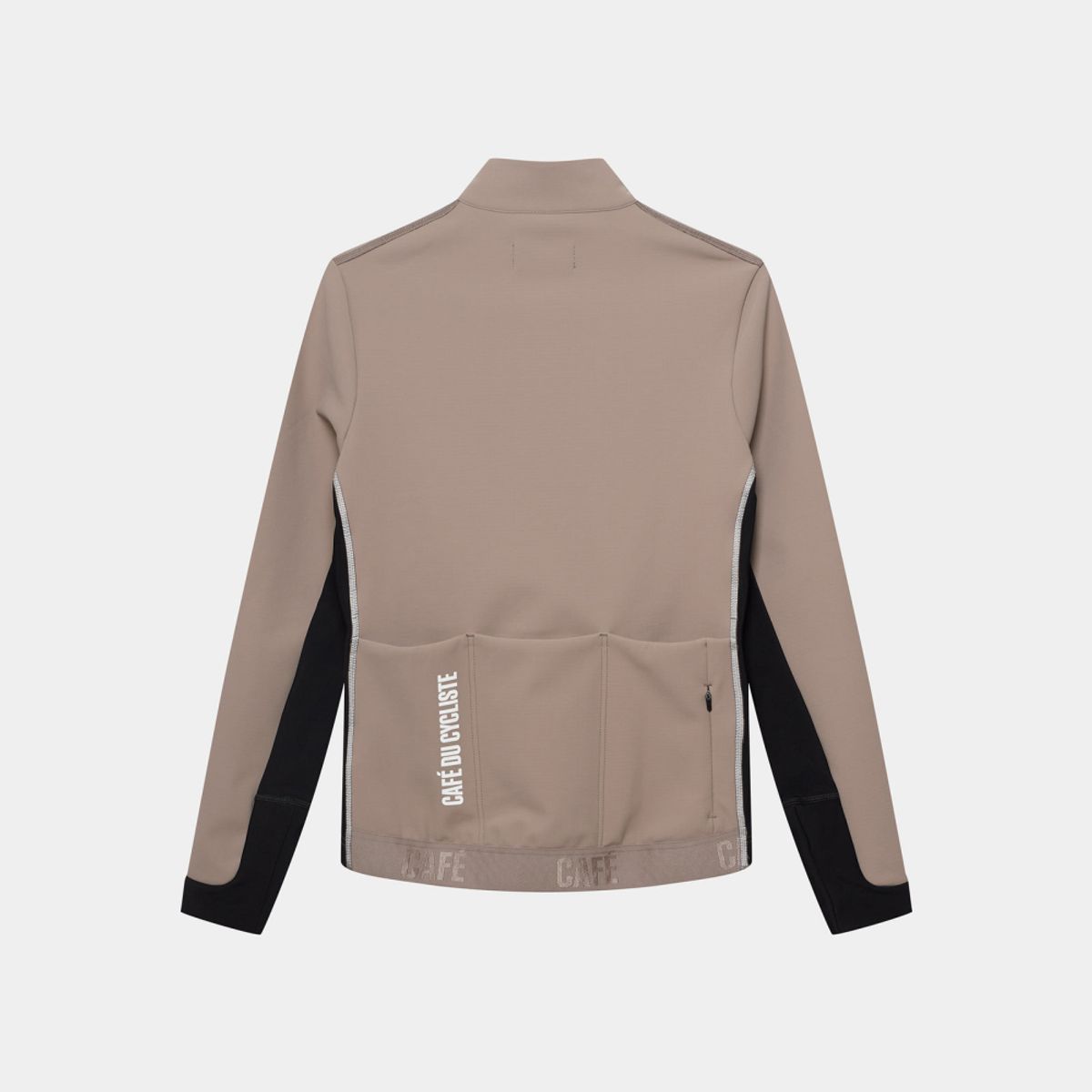 카페 드 사이클리스트(CAFE DU CYCLISTE) 마농 레이스 써멀 보온 자켓 오이스터 그레이 여성