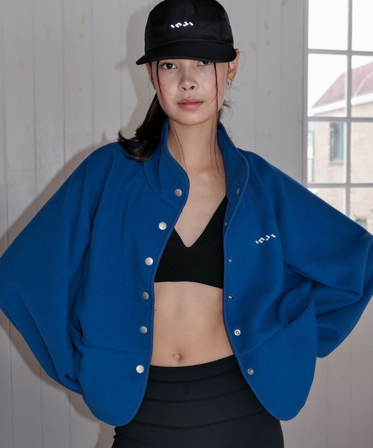 인지액티브(INJIACTIVE) 인지액티브 플리스 자켓 블루