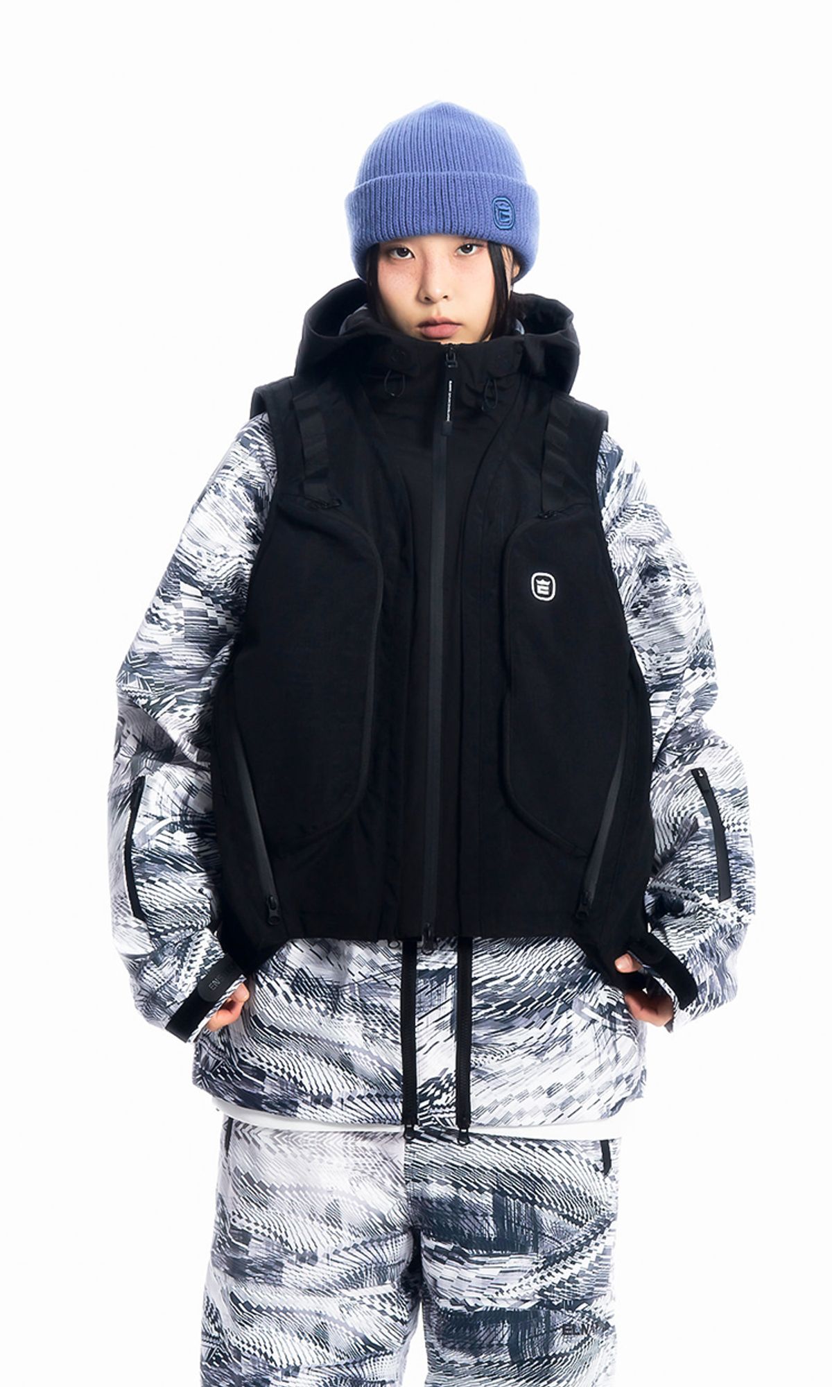엘나스(ELNATH) EVT25A 2.0 Vest Black