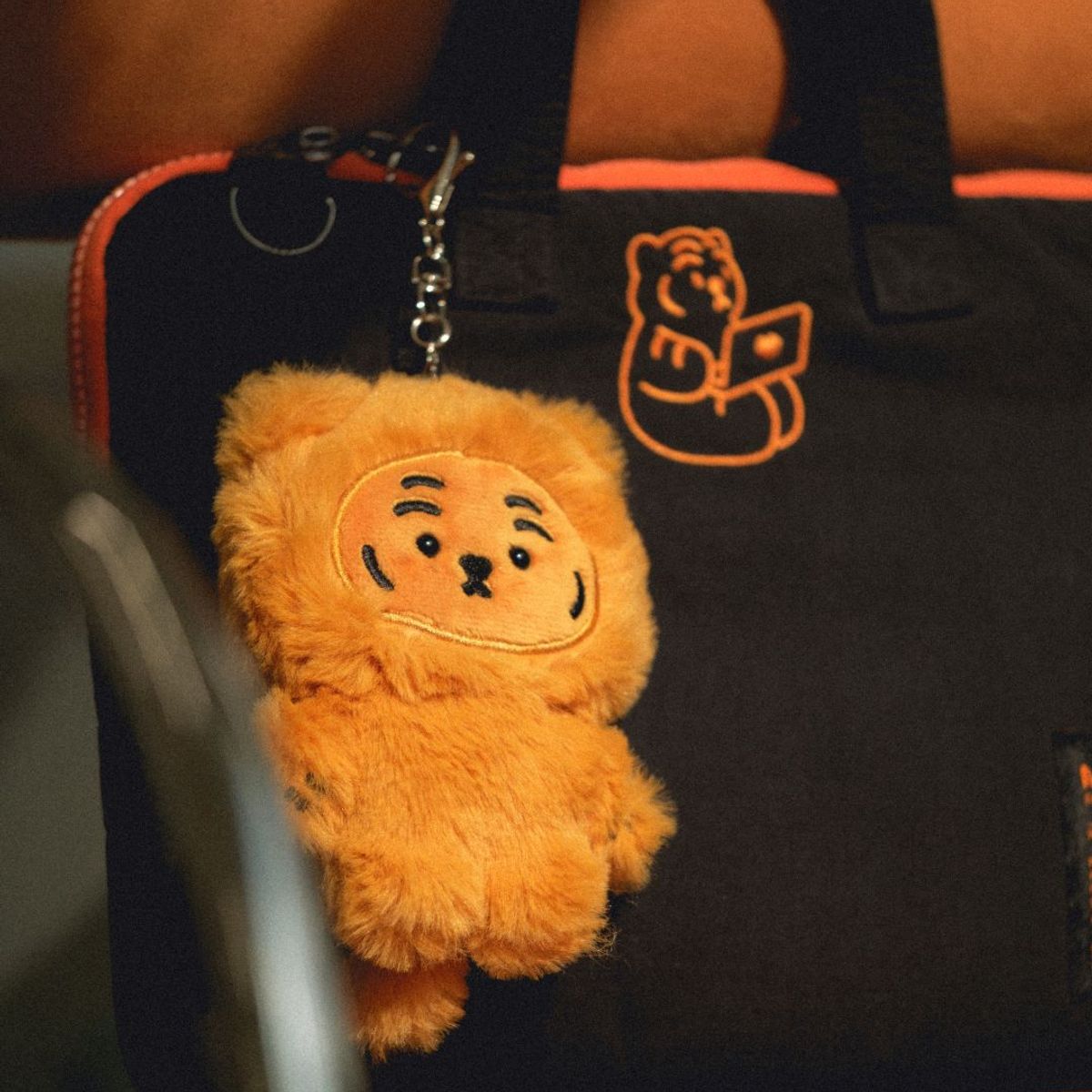 무직타이거(MUZIKTIGER) 무직타이거 털뭉치 뚱랑이 인형 키링 3종