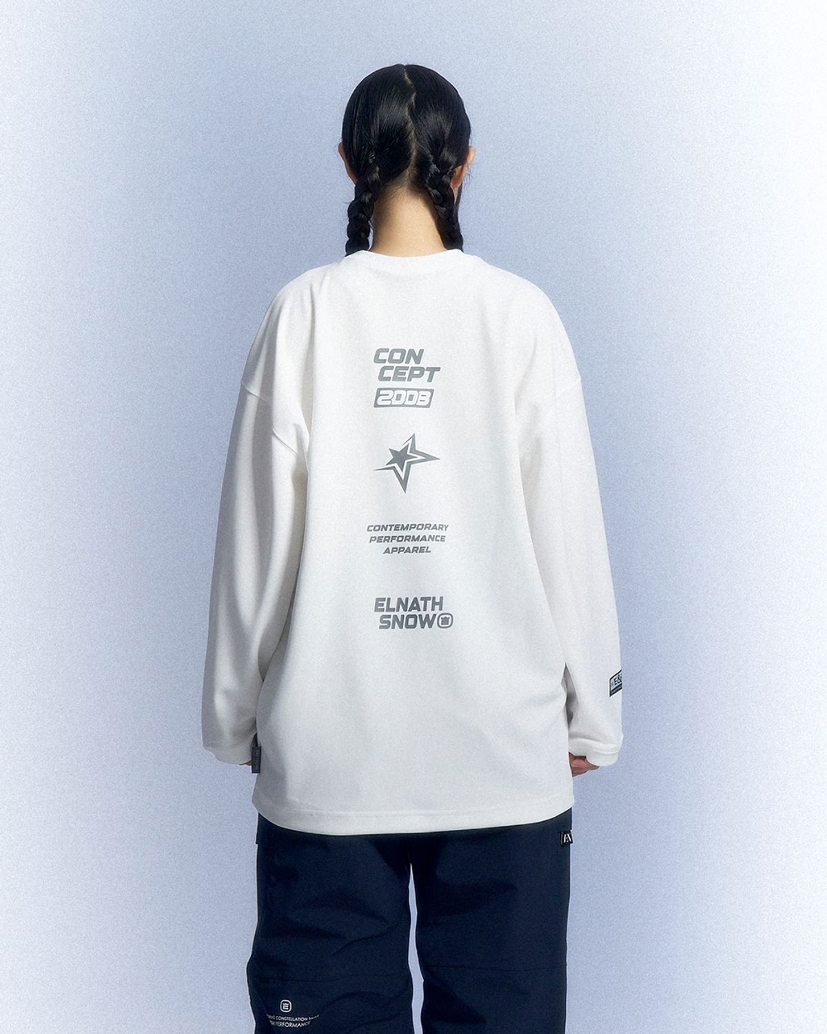 엘나스(ELNATH) Haas Long Sleeve White
