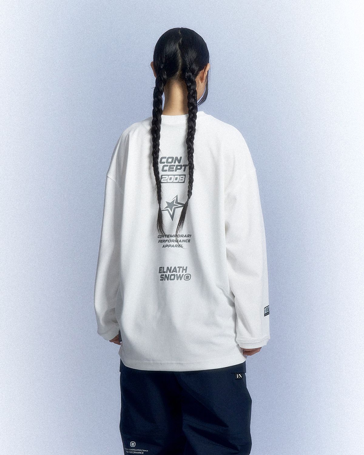 엘나스(ELNATH) Haas Long Sleeve White