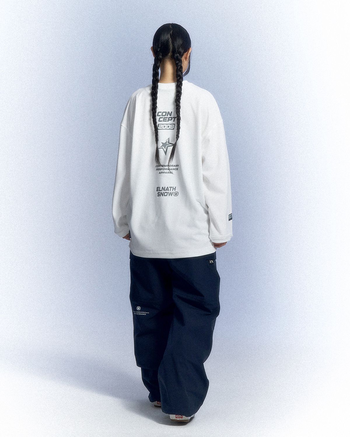 엘나스(ELNATH) Haas Long Sleeve White