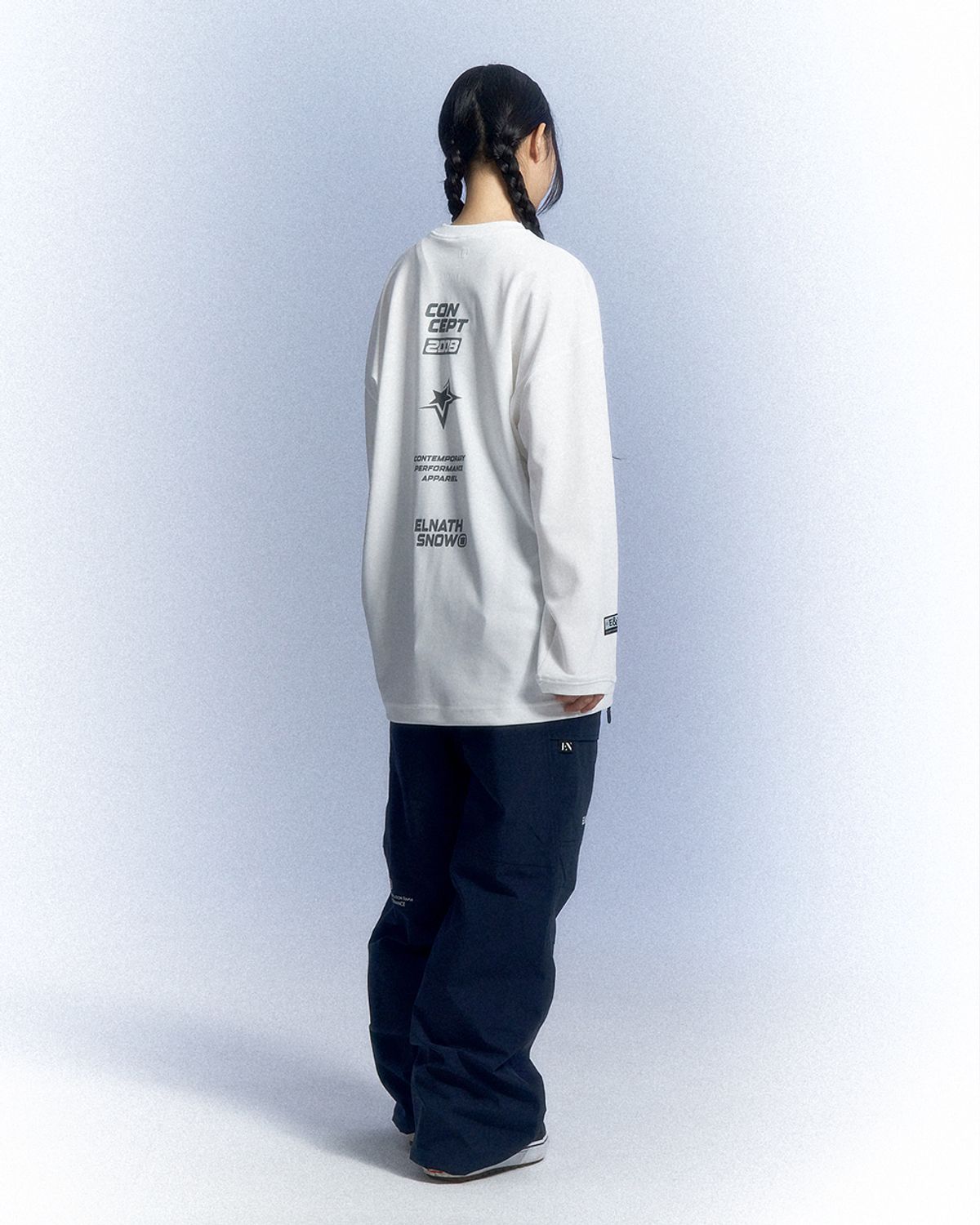 엘나스(ELNATH) Haas Long Sleeve White