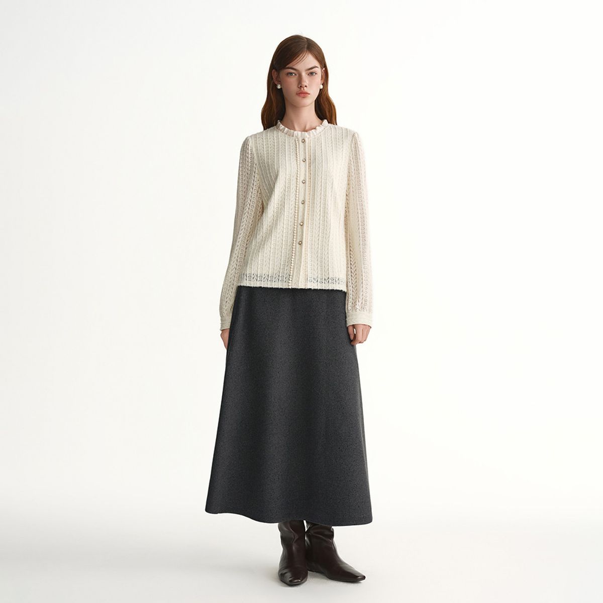 에이앤레이(AEIREI) AR_Elegant crochet blouse