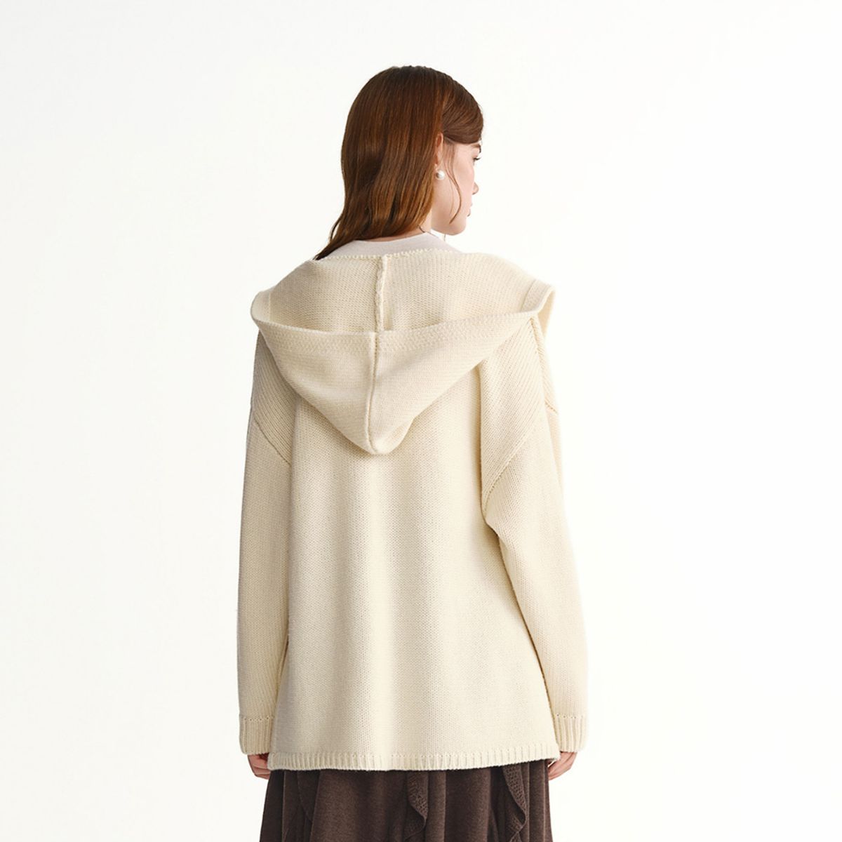 에이앤레이(AEIREI) AR_Minimal hooded cardigan_2color
