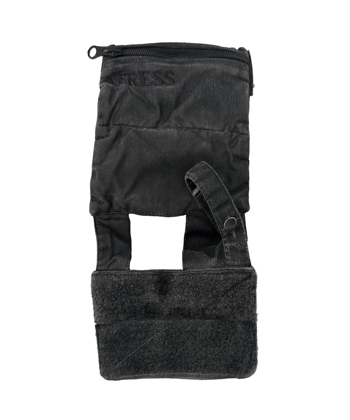 포트리스(4TRESS) WRAP WALLET KEYRING 01 ASH BLACK