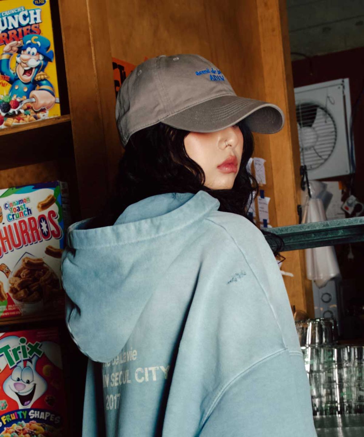 아크메드라비(ACME DE LA VIE) BIO BASIC LOGO BALL CAP (9COLOR)