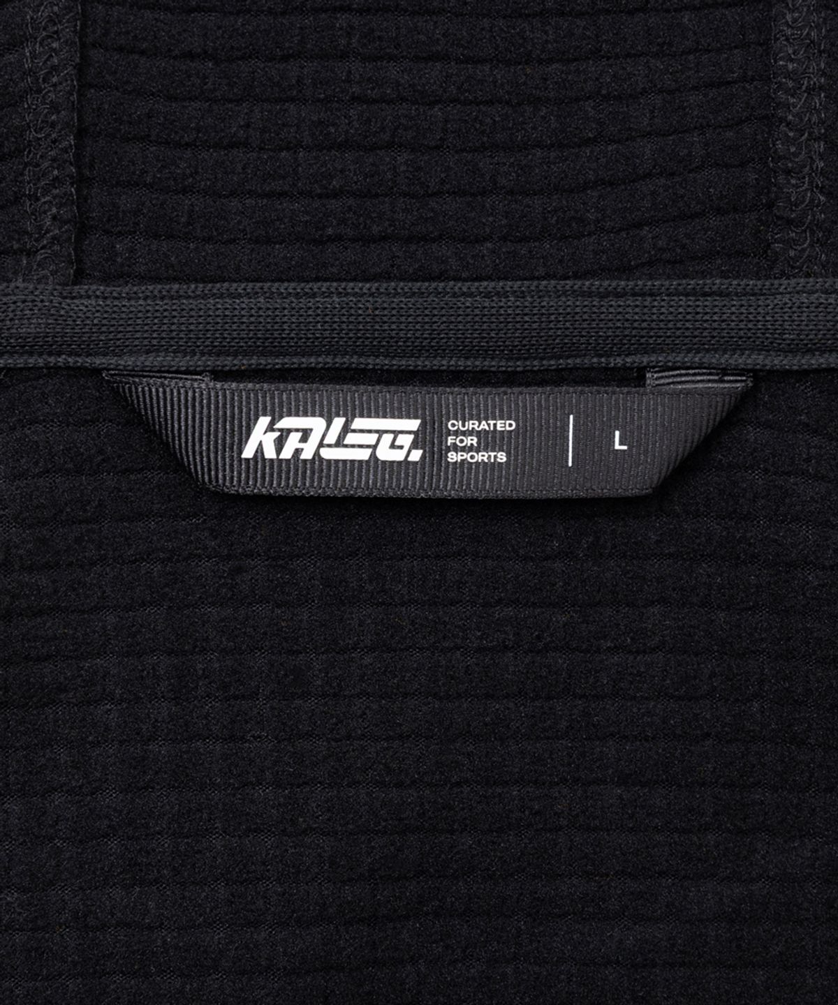 칼렉(KALEG) 레이싱 파워그리드 러닝 후디 남성 (블랙)