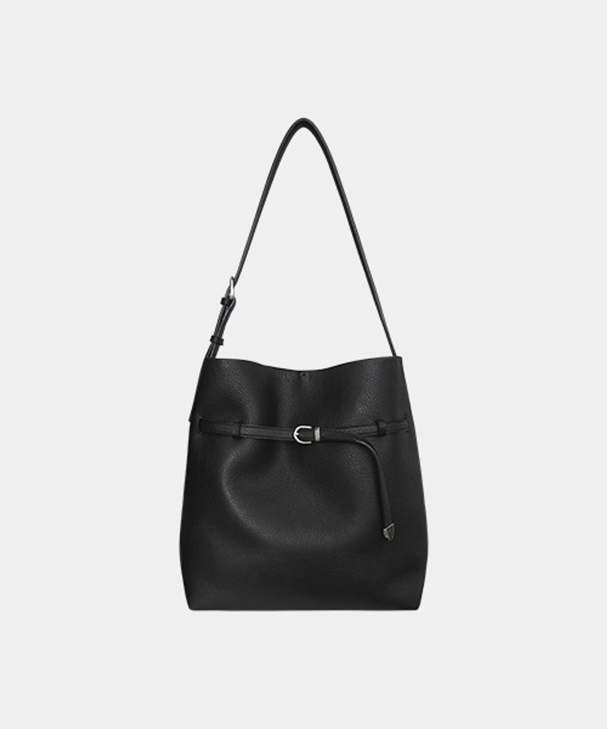 드메이커(DEMAKER) Woody buckle bag-black