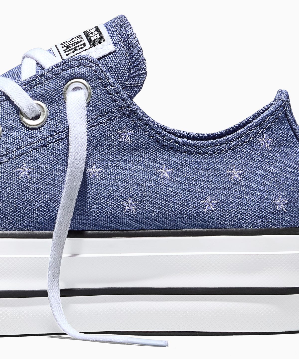 컨버스(CONVERSE) 척테일러 올스타 리프트 엠브로이더드 스타즈 인디고 스톰 A16114C