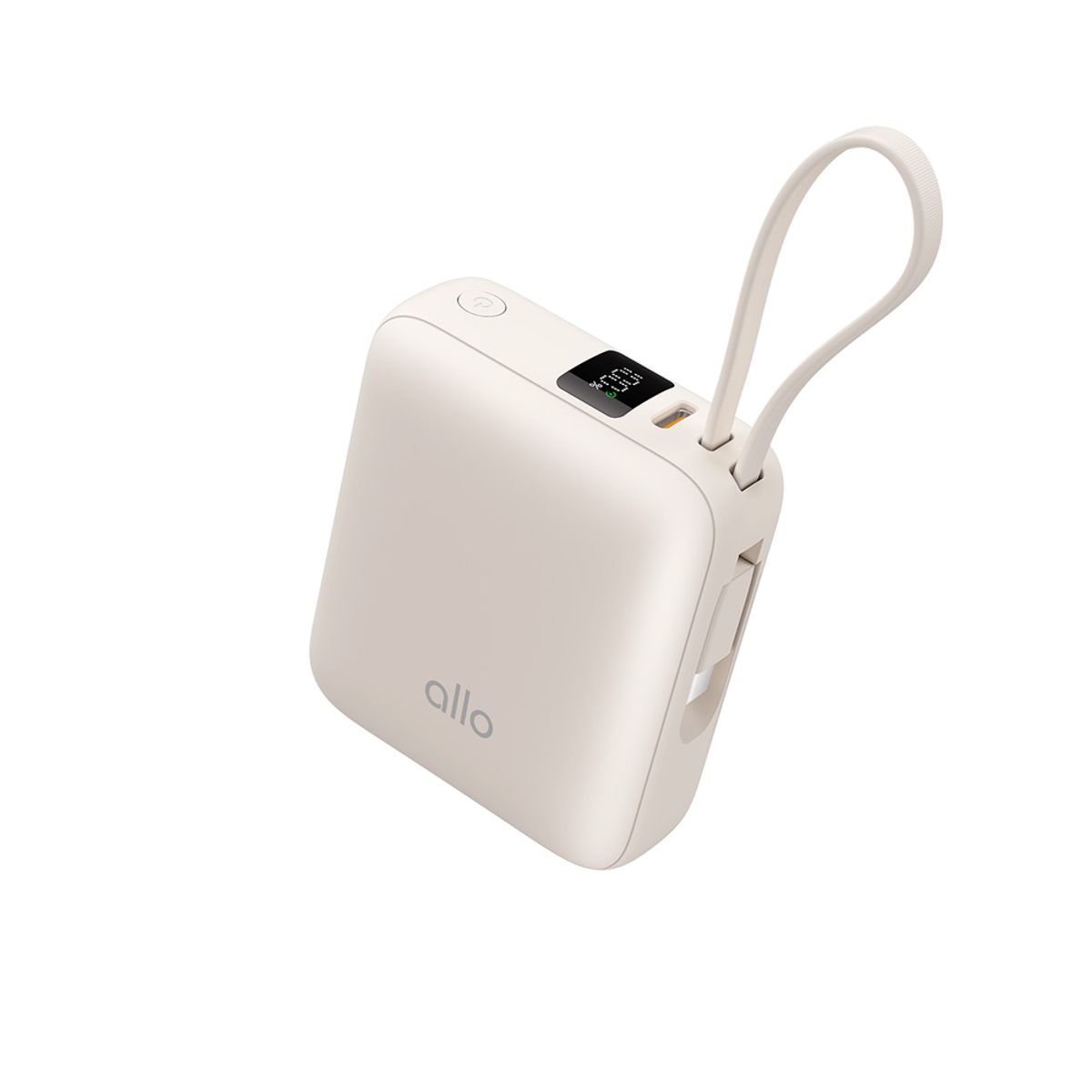 알로코리아(ALLO KOREA) 35W 큐브 미니 초고속충전 일체형 보조배터리 10000mAh 1001PPS