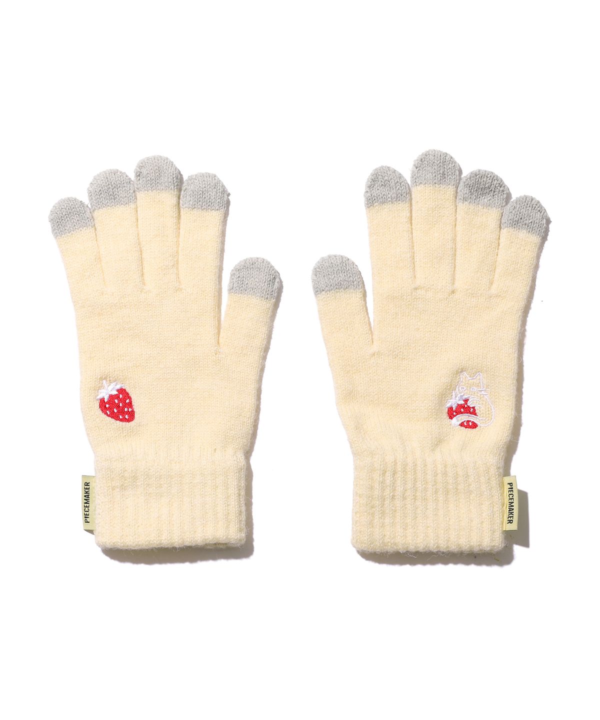 피스메이커(PIECE MAKER) CAT BERRY SMART GLOVES (GREY)