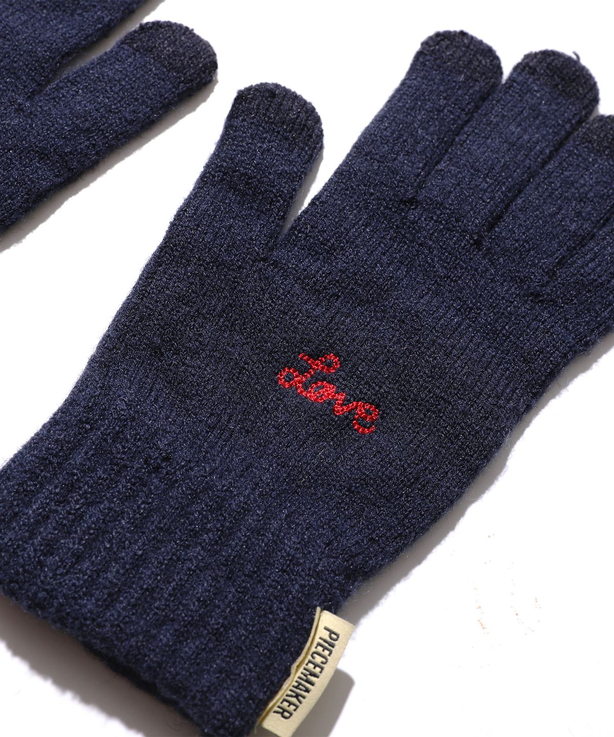 피스메이커(PIECE MAKER) LOVE HEART SMART GLOVES (NAVY)