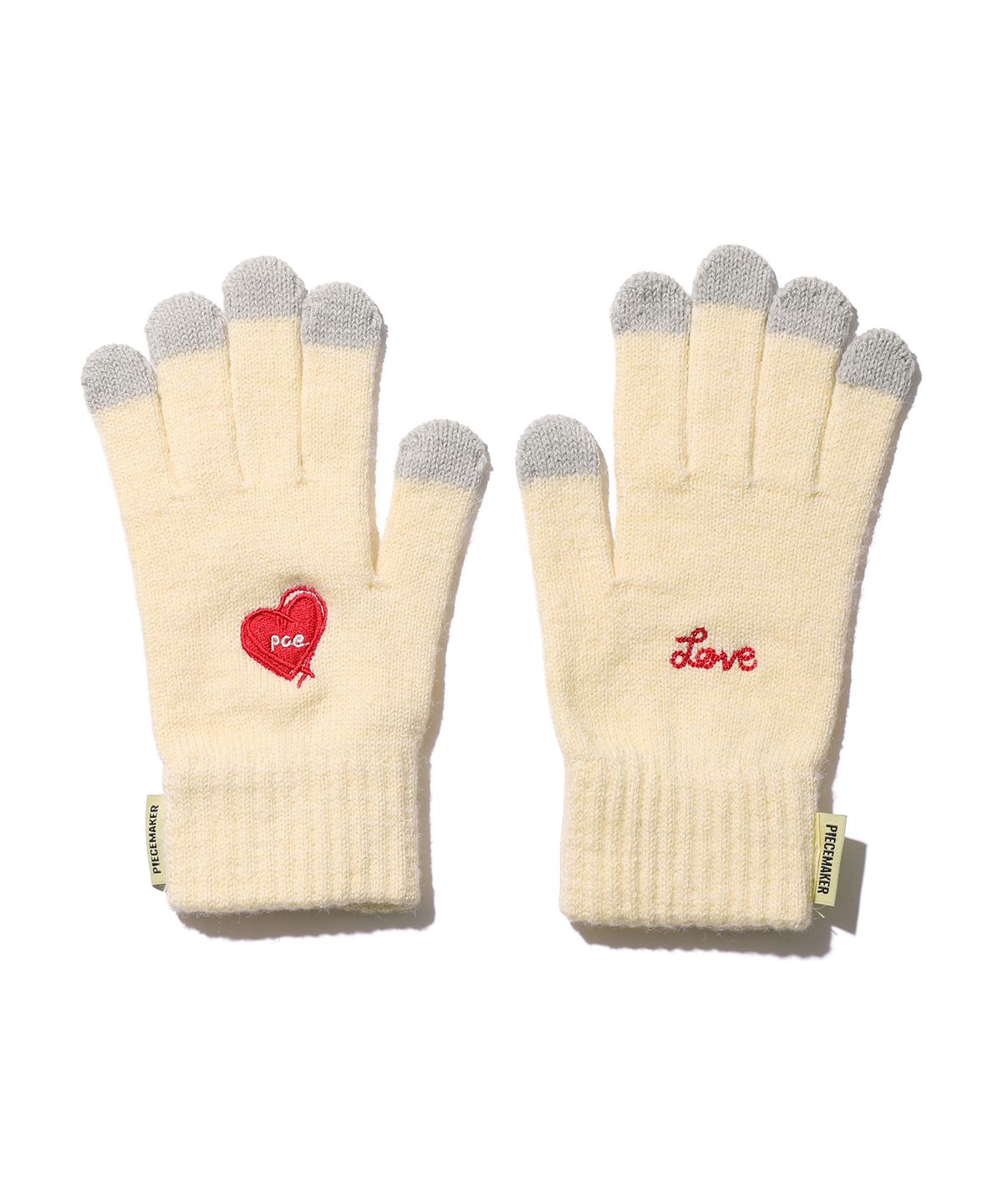 피스메이커(PIECE MAKER) LOVE HEART SMART GLOVES (BLACK)