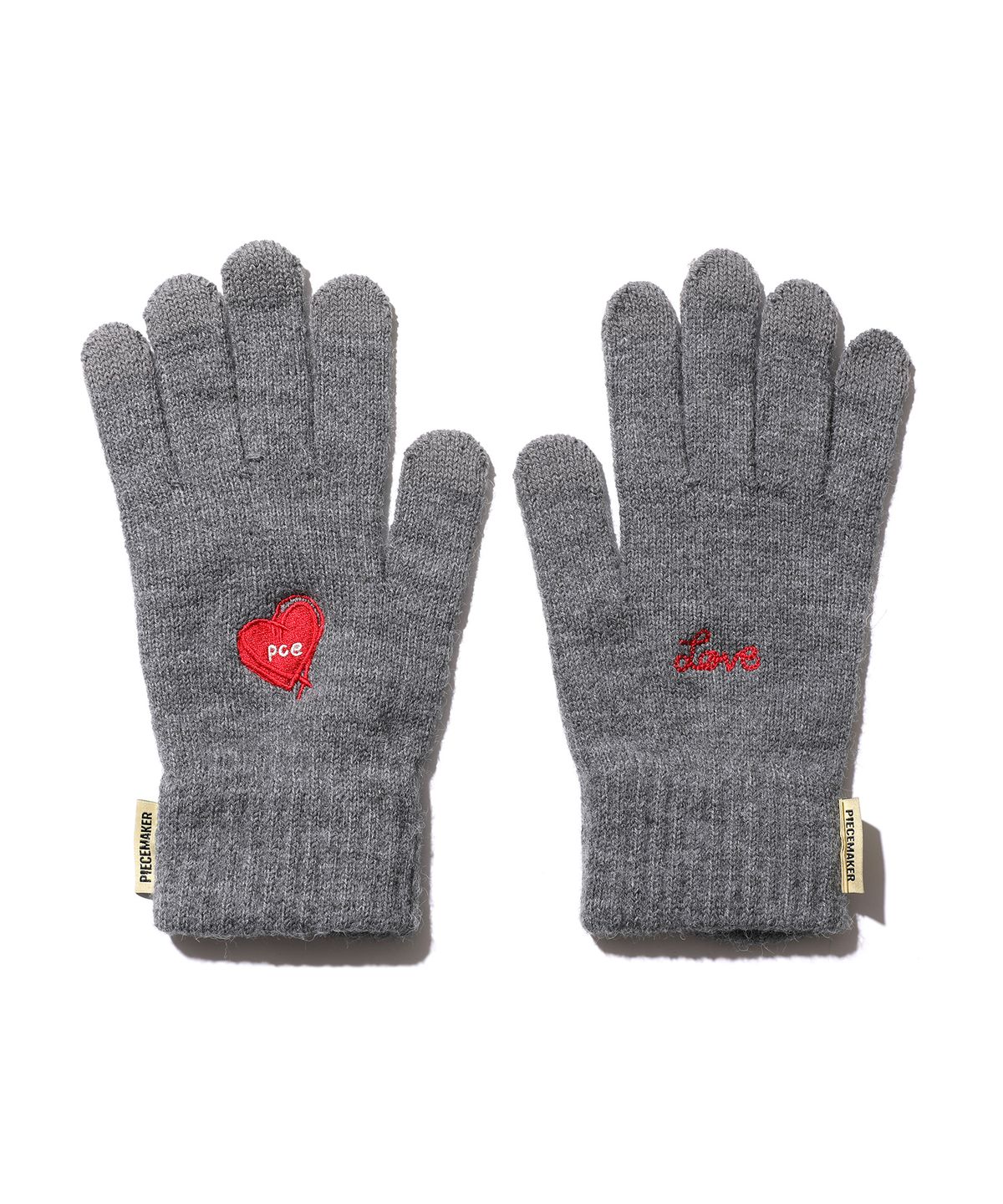 피스메이커(PIECE MAKER) LOVE HEART SMART GLOVES (BLACK)