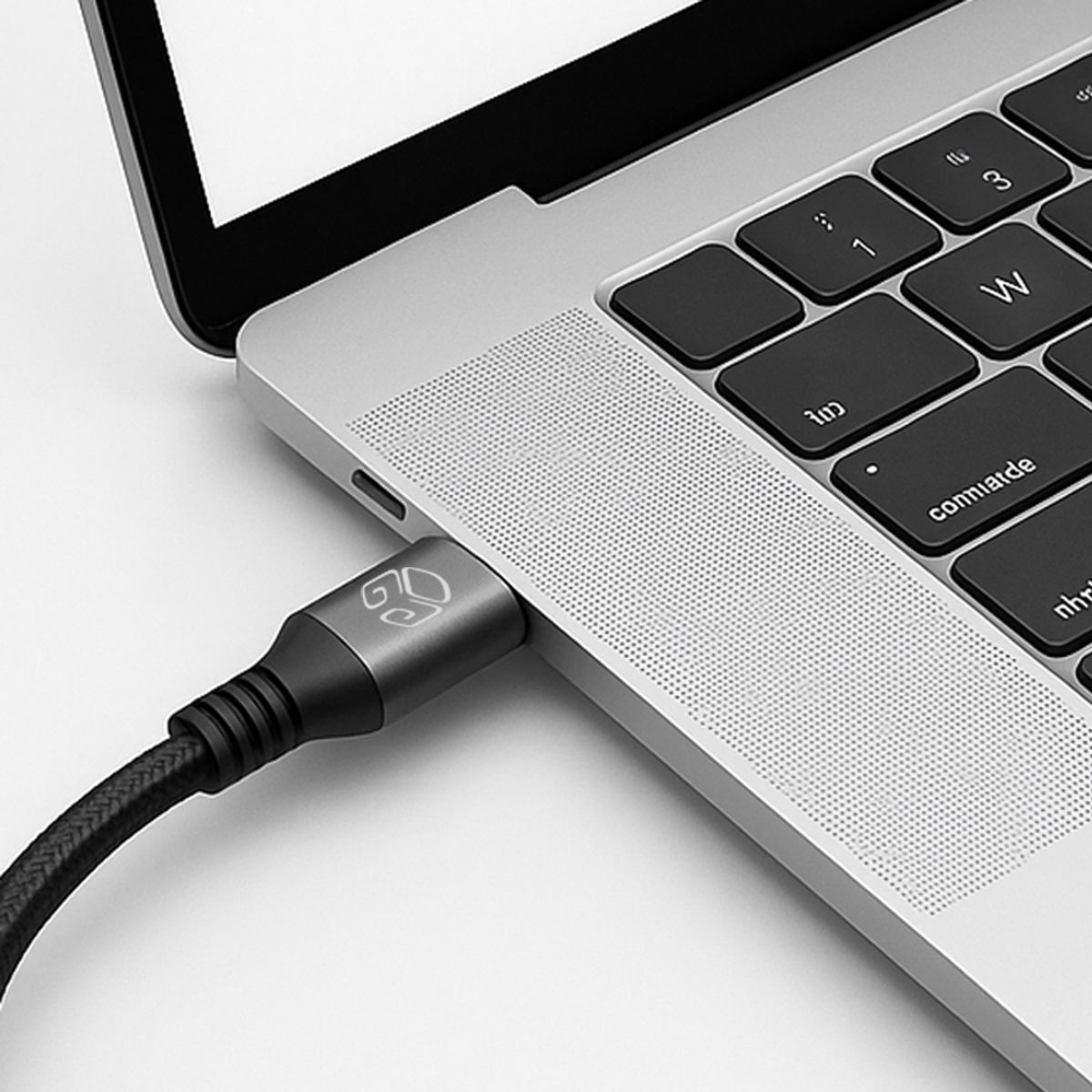 디지지(DEGEEGEE) 메탈 우븐 60W P TO C PD 초고속 충전케이블