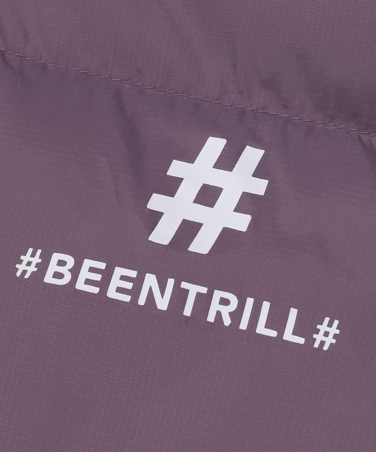 빈트릴(BEENTRILL) 우먼즈 ADV 웨더테크 립스탑 패딩(바이올렛)