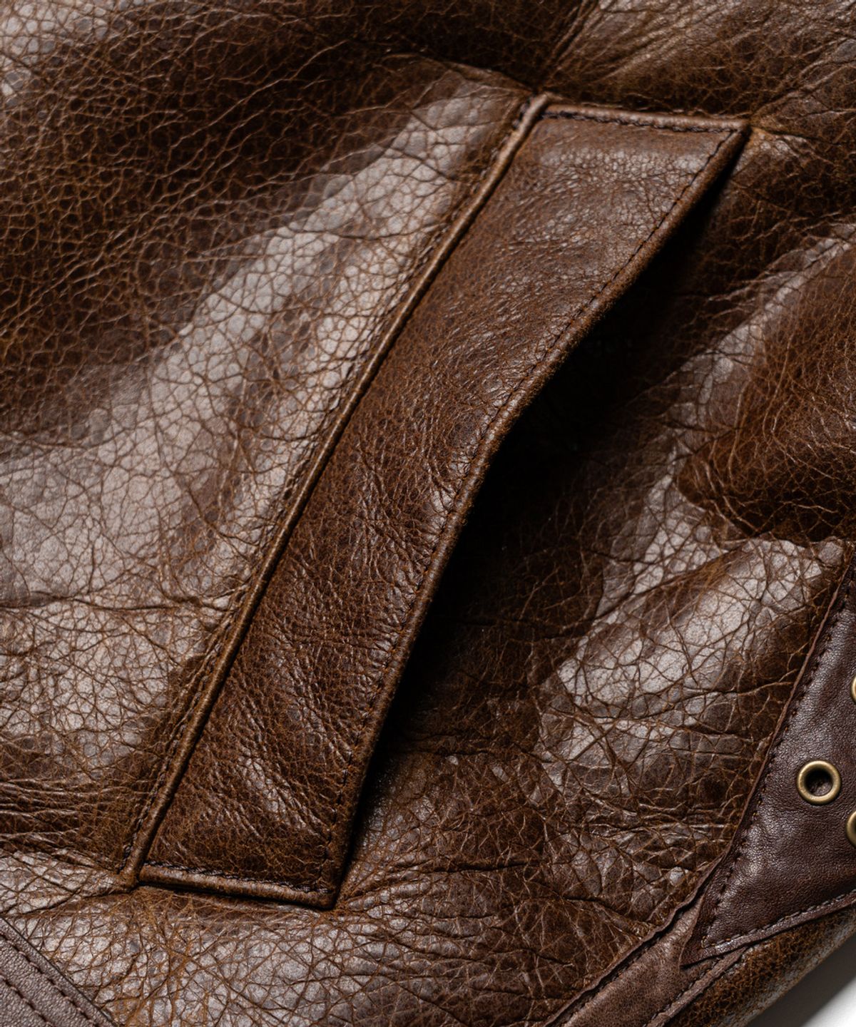 에든버러클럽(EDINBURGH CLUB) RAF Irvin flying jacket [BROWN]