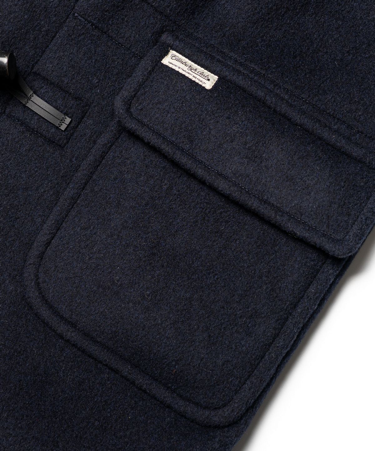 에든버러클럽(EDINBURGH CLUB) [London Tradition X  Edinburgh Club] ERICA MENS DUFFLE COAT [NAVY]