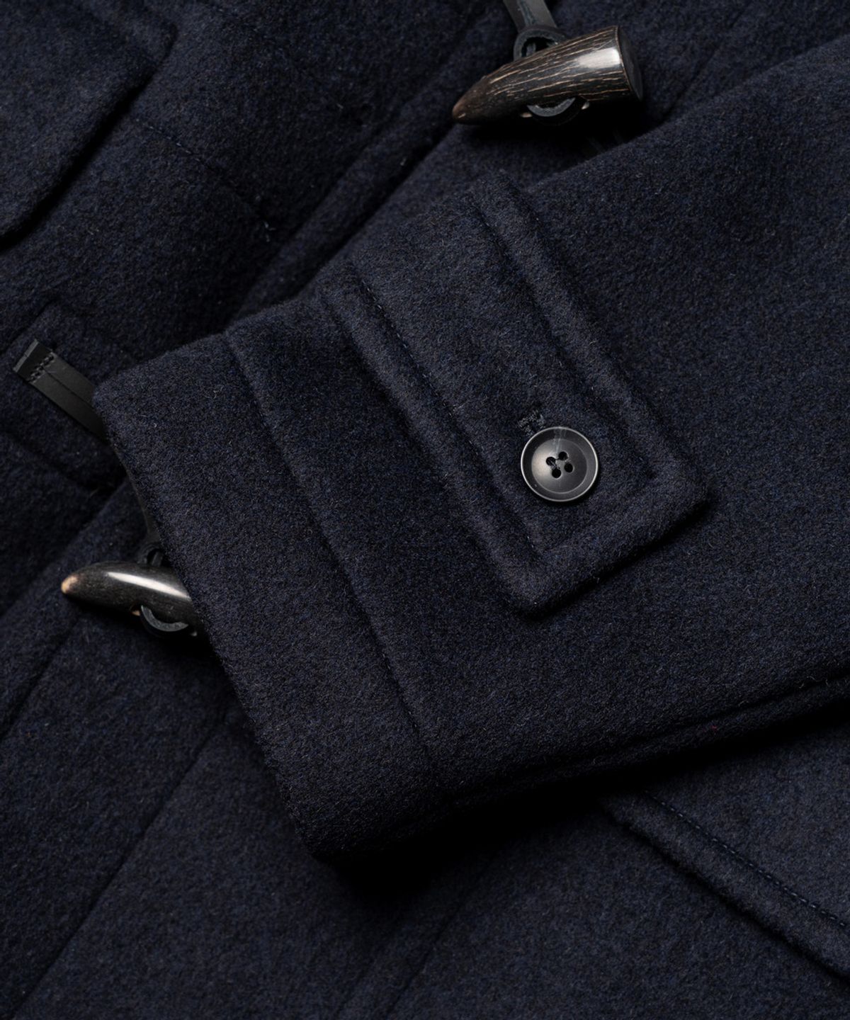 에든버러클럽(EDINBURGH CLUB) [London Tradition X  Edinburgh Club] ERICA MENS DUFFLE COAT [NAVY]