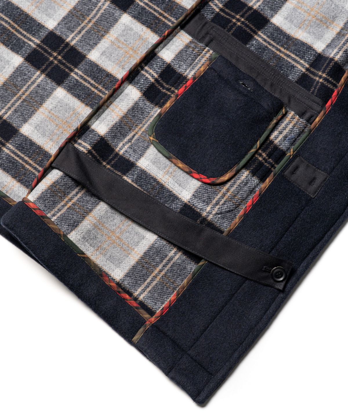 에든버러클럽(EDINBURGH CLUB) [London Tradition X  Edinburgh Club] ERICA MENS DUFFLE COAT [NAVY]