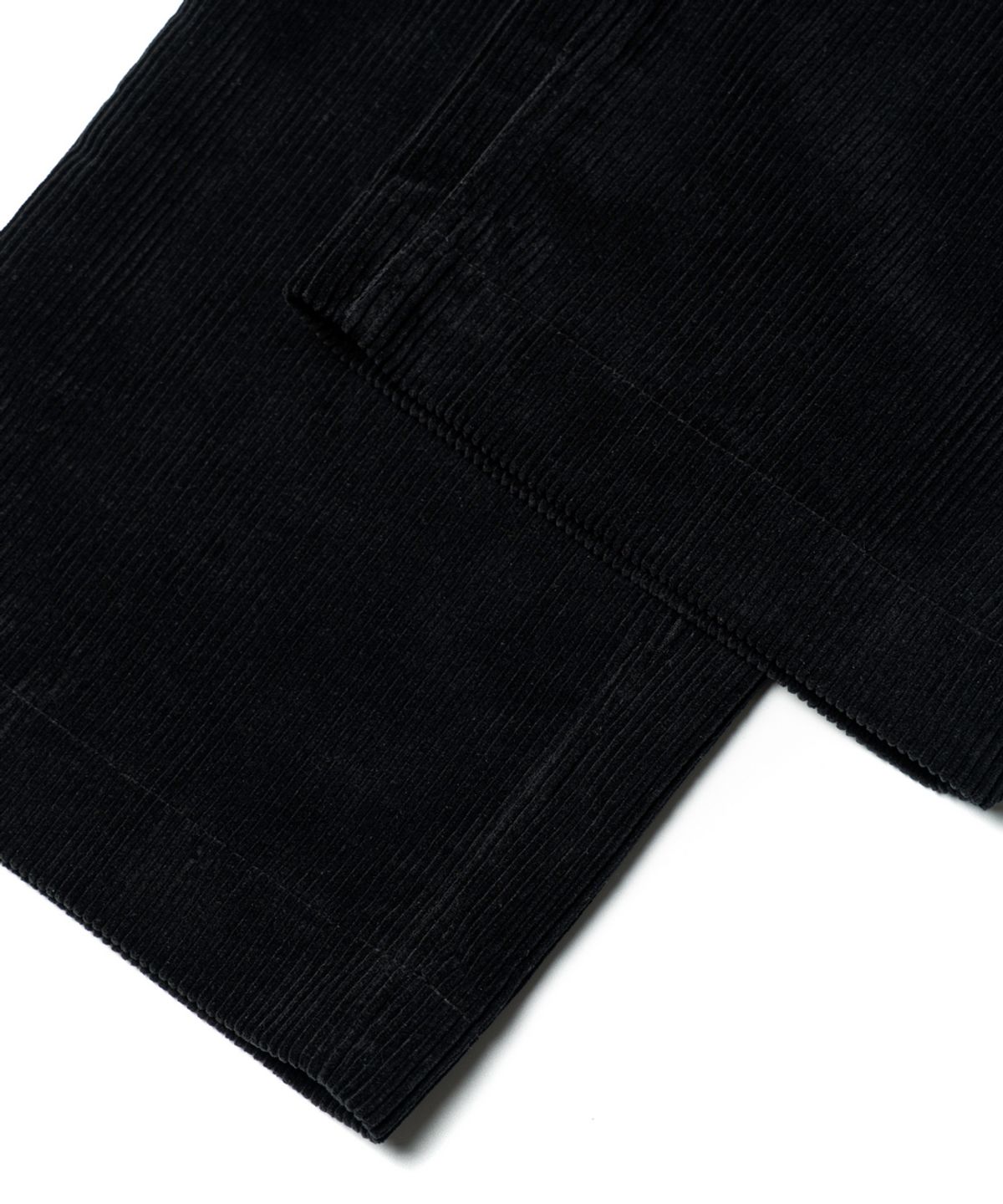 에든버러클럽(EDINBURGH CLUB) WIDE FIT 5 POCKET CORDUROY PANTS [BLACK]
