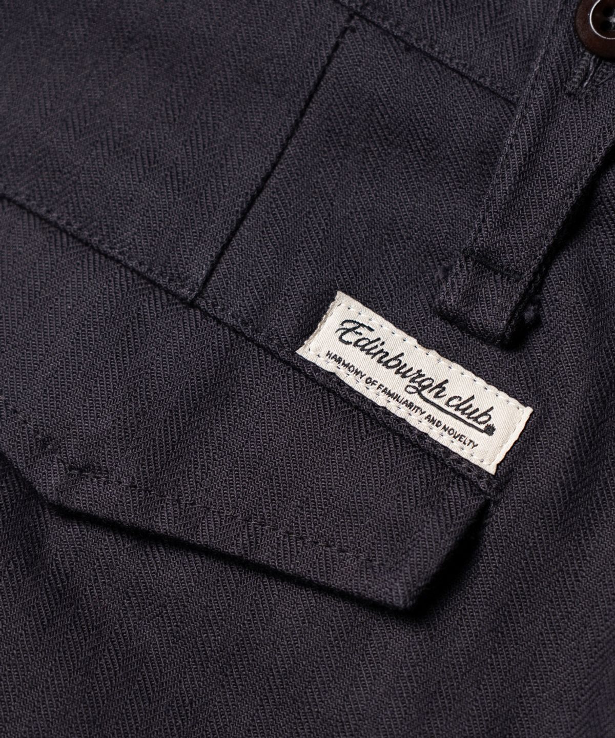 에든버러클럽(EDINBURGH CLUB) BRITISH ARMY PANTS [BLACK]