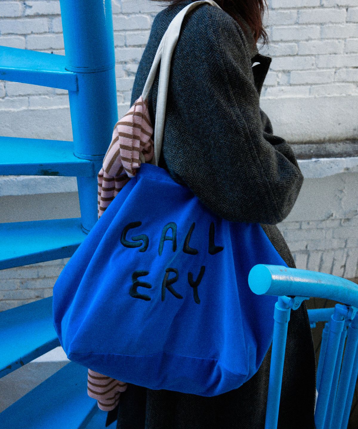1011갤러리(1011 GALLERY) Gallery Logo Corduroy Bag (6colors)