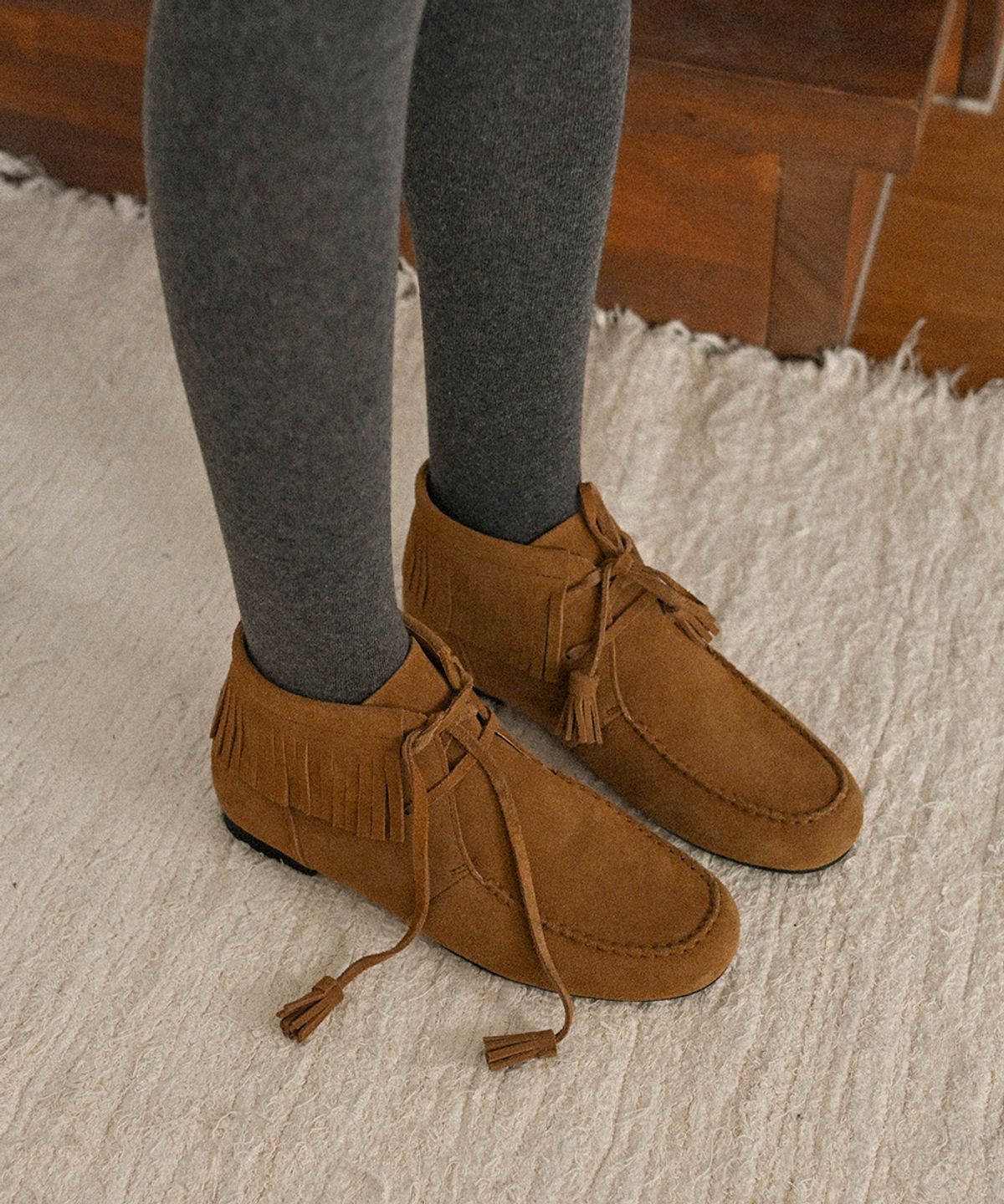 레이첼콕스(RACHEL COX) Arlette Suede Fringe Boots_RCB066B