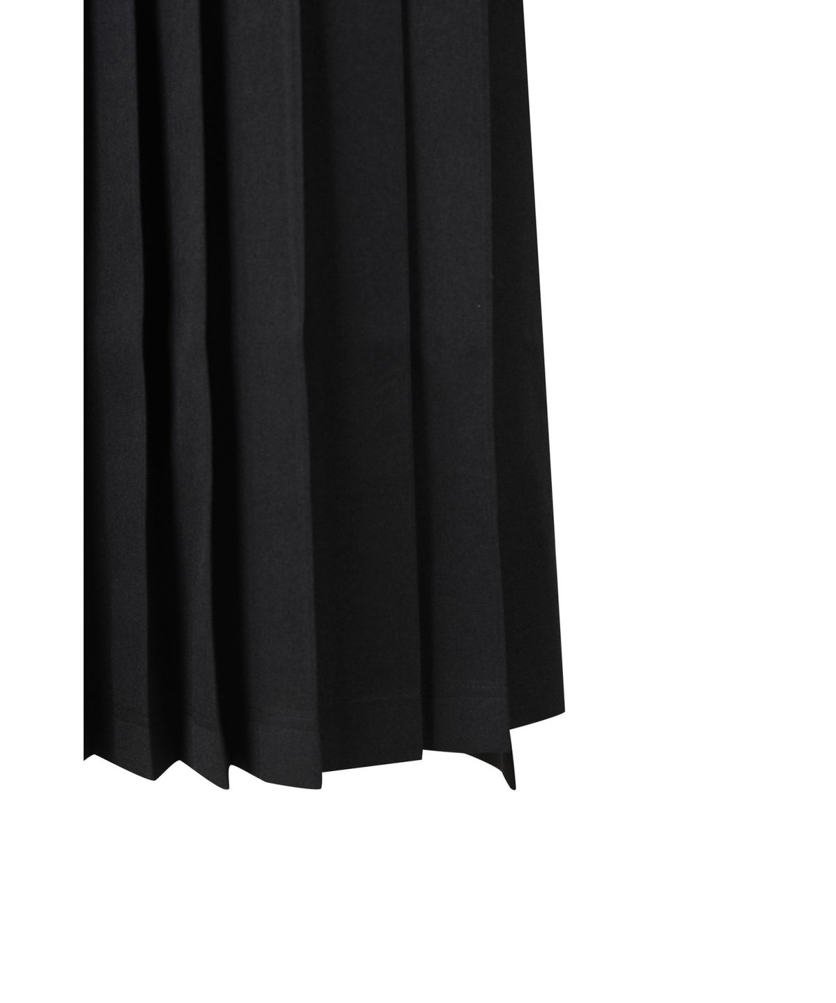래코드(RECODE) Asymmetric Pleats Half Satin Skirt RQKAA25550BKX
