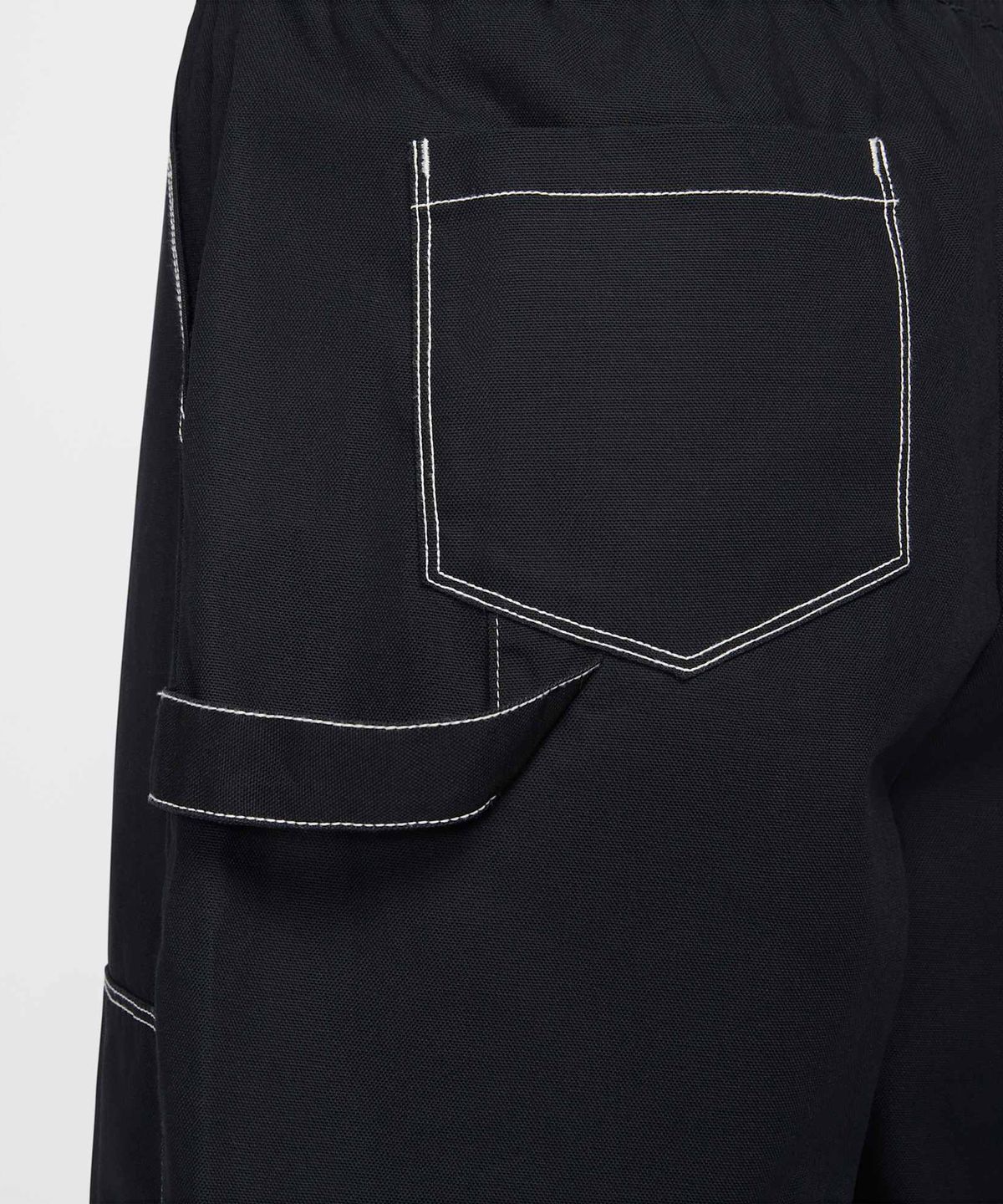 나이키(NIKE) 스포츠웨어 루즈 로우라이즈 카펜터 팬츠 W - 블랙:블랙 옥시다이즈드 / IF0312-010