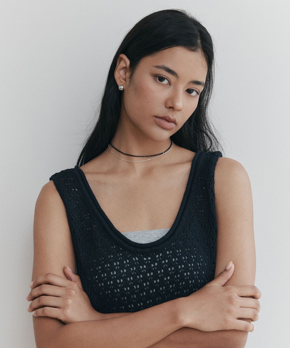 아티카 로우(ATTICA RAW) [실버925] Urban Spinel Necklace / NAS009