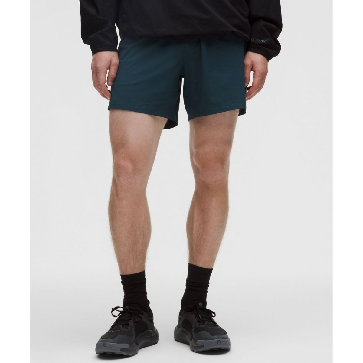 룰루레몬(LULULEMON) 마일 메이커 런 크루 립스탑 라인드 쇼츠 6inch  INCB