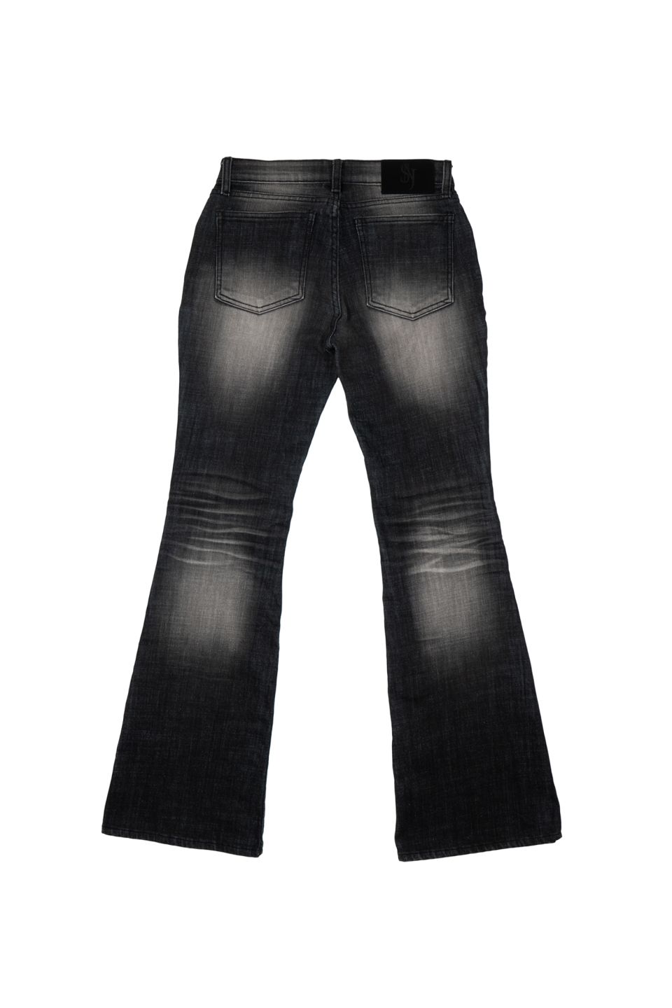 MUSINSA公式 | SYNERJYN NIGHT WASHING DENIM PANTS BLACK