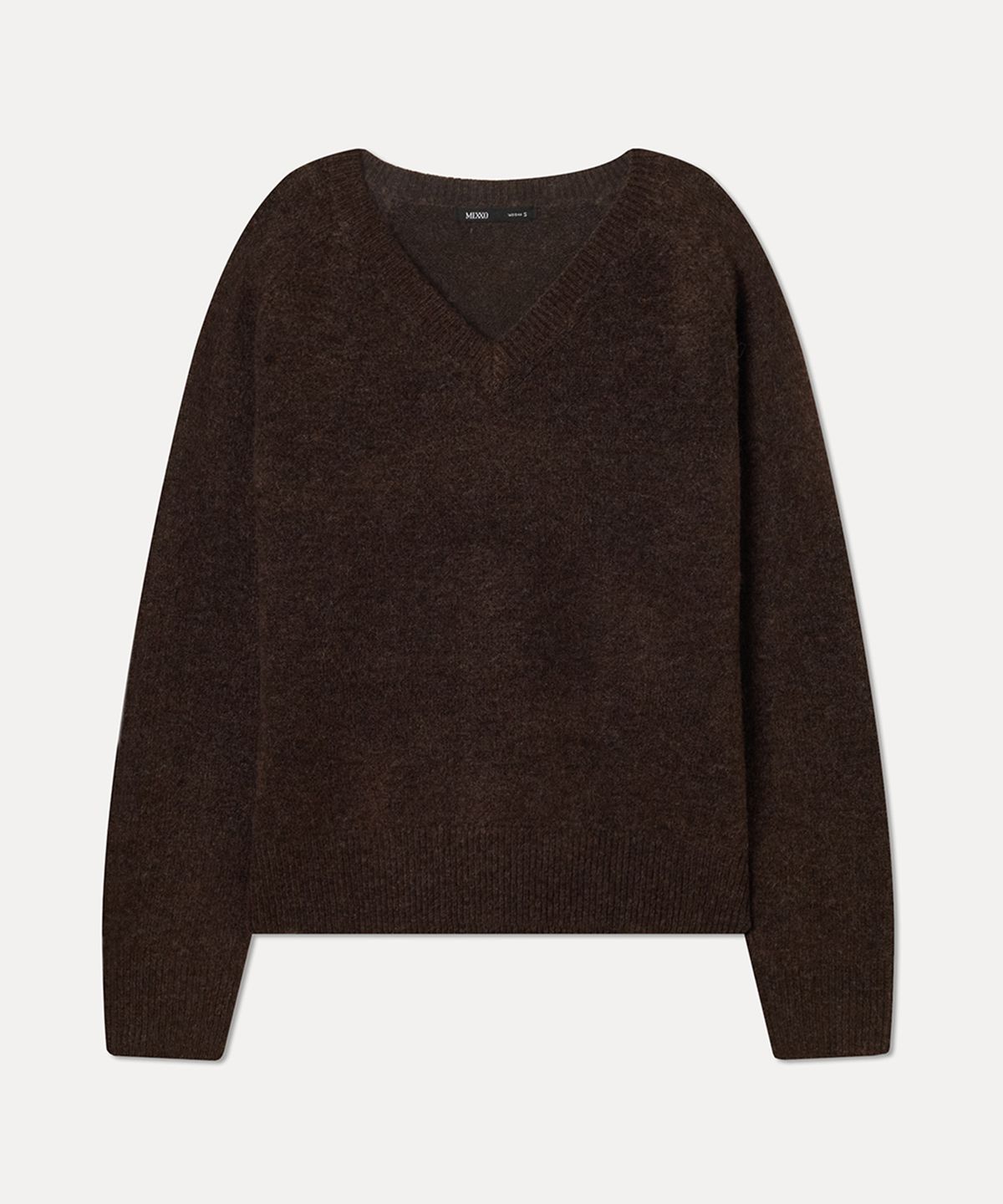 미쏘(MIXXO) 세미오버핏 V넥 풀오버 RE KAFT59T_MIWKAG10QT