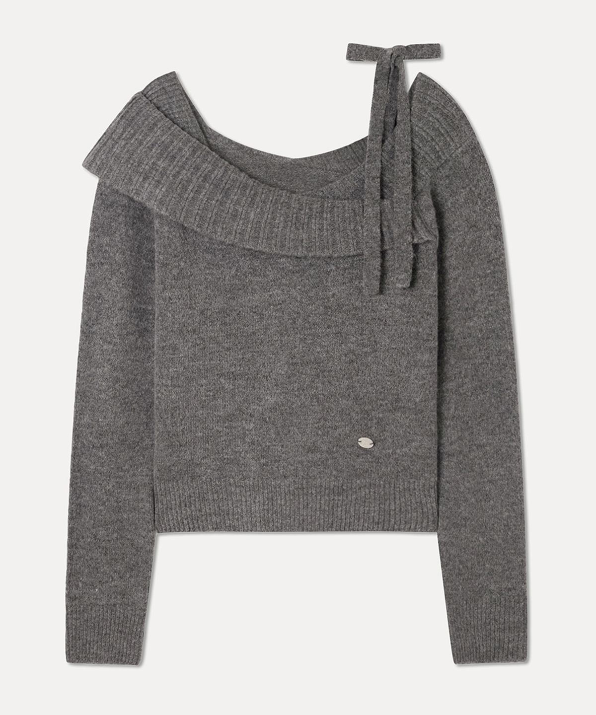 미쏘(MIXXO) 오버핏 오프숄더 레이어드 풀오버_MIWKAG116T