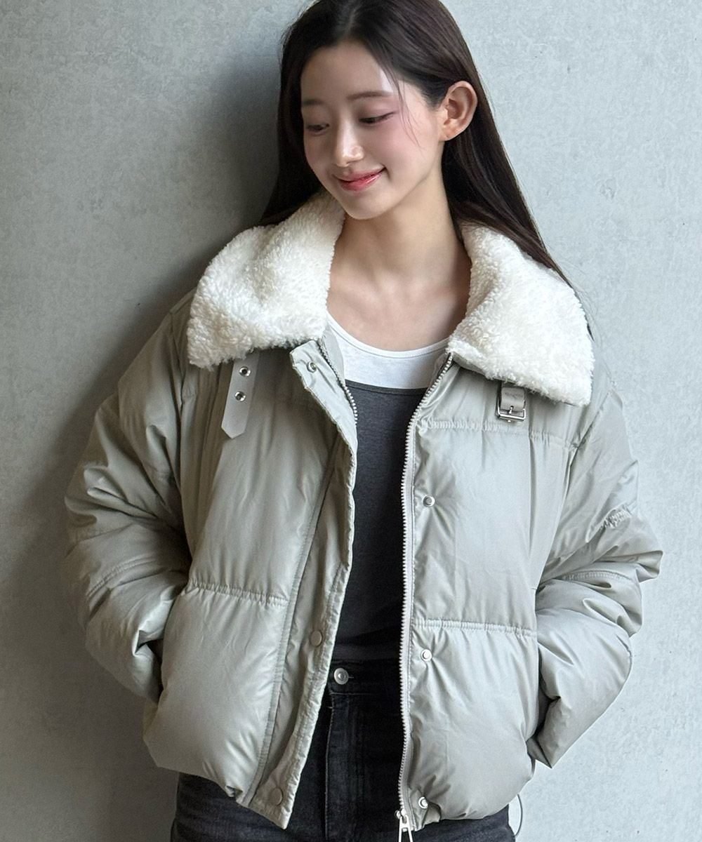 SOME PLACE レディース ダウンジャケット 韓国 MUSINSA LAFUDGE FOR WOMAN MUSINSA ダウンジャケット 韓国 - メルカリ