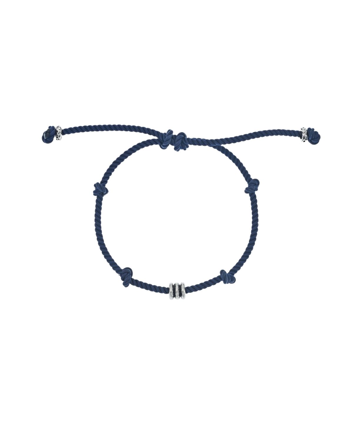 더스틸룸(THESTILLROOM) [SILVER] #B2506 Knot bracelet